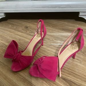 Pink low heels vice camuto. Slightly worn